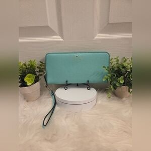 Kate Spade Aqua Wristlet/Clutch